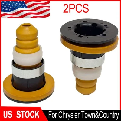 2x Rear Suspension Shock Bumper For Chrysler Town&Country Dodge Grand Caravan Foto 1 de 4
