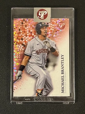 Michael Brantley 2022 Topps Pristine Pink Refractor /15 Encased Astros 254 - Изображение 1 из 2