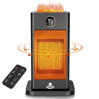 Space Heaters for Indoor Use,1500W PTC 2s Fast Heating Space Heater Large Roo... - Image 1 of 4