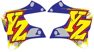Calcomanías de cubierta de la vieja escuela para Yamaha YZ 250 YZ250 1996-2001 pegatinas gráficas - Imagen 1 de 1