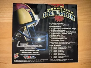 2005 QUAD CITY STEAMWHEELERS ARENA FOOTBALL SCHEDULE MAGNET- PREMIER MORTGAGE - Picture 1 of 1