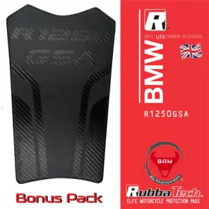 RubbaTech BMW R1250GSA rubber tank pad - Bonus Pack - Picture 1 of 7