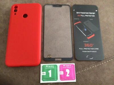 Funda rígida trasera de protección completa GKK 360 para Huawei Honor 8C Foto 1 de 4