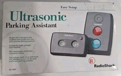 Radio Shack Ultrasonic LED Parking Assistant 63-1007 Garage Easy Setup - Image 1 of 3