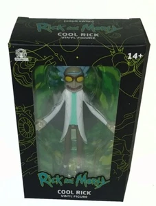 RICK AND MORTY COOL RICK 5" VINLY FIGURE WITH DISPLAY STAND WARNER BROTHERS - Picture 1 of 2