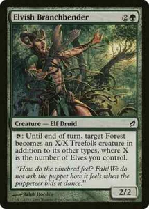 ELVISH BRANCHBENDER X 4 E/X+ LORWYN MAGIC THE GATHERING - Picture 1 of 1