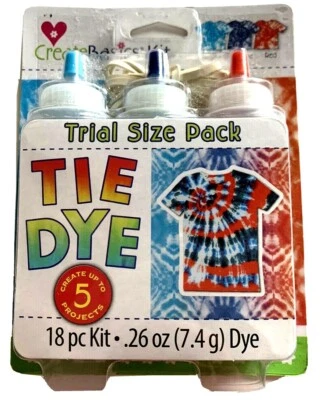 Create Basics Nautical Tie Dye Kit, 18 Piece kit, 3 Colors - NEW - Image 1 of 2
