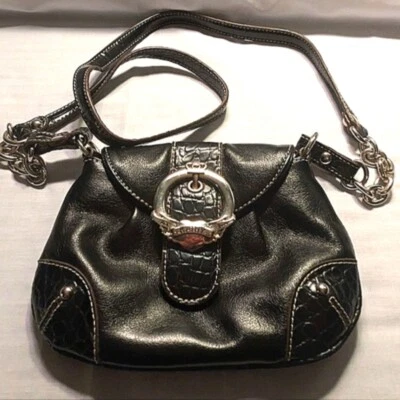 Bolso Bandolera Kathy Van Zeeland Pequeño Negro De Colección Usado en Excelente Condición Foto 1 de 4