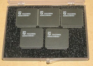 lot 5 Phillips Semiconductor IC Microcontroller PXAS30KBA 68-terminal - Picture 1 of 2
