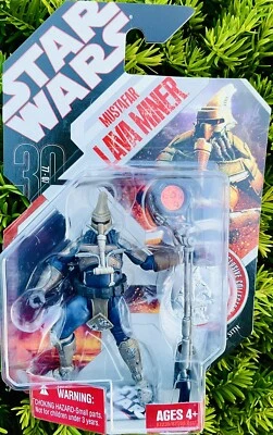 Star Wars 2007 Galactic Hunt🔥MUSTAFAR LAVA MINER🔥30 Aniversario💥Moneda de Plata Foto 1 de 3
