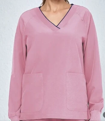 ✨US STOCKS! ✨Medical MD Nursing Long Sleeve Scrubs - Imagem 1 de 4