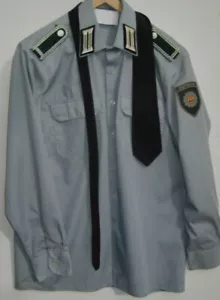 Uniforme NVA NVA chemise police populaire cravate NVA épaules carnaval NVA RDA - Photo 1/3
