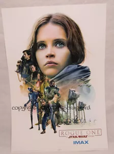 Original Star Wars Rogue One IMAX Woche 2 Limited Edition Poster Mitternacht Special - Bild 1 von 6
