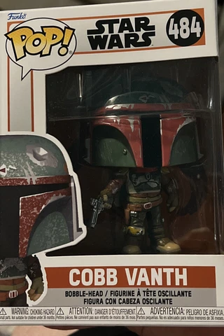 Funko Pop 484 - Star Wars: Mandalorian - Cobb Vanth Cover