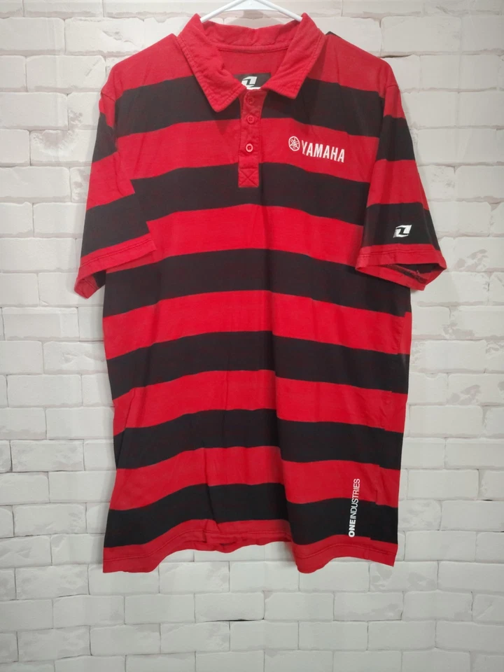 Polo One Industries Yamaha XL para hombre moto de cross carreras Foto 1 de 4