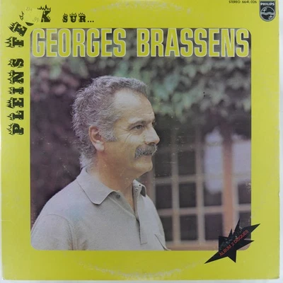 GEORGES BRASSENS Pleins Feux Sur PHILIPS 6641.026 VG+ 1971 Chanson LP Pop Foto 1 de 4