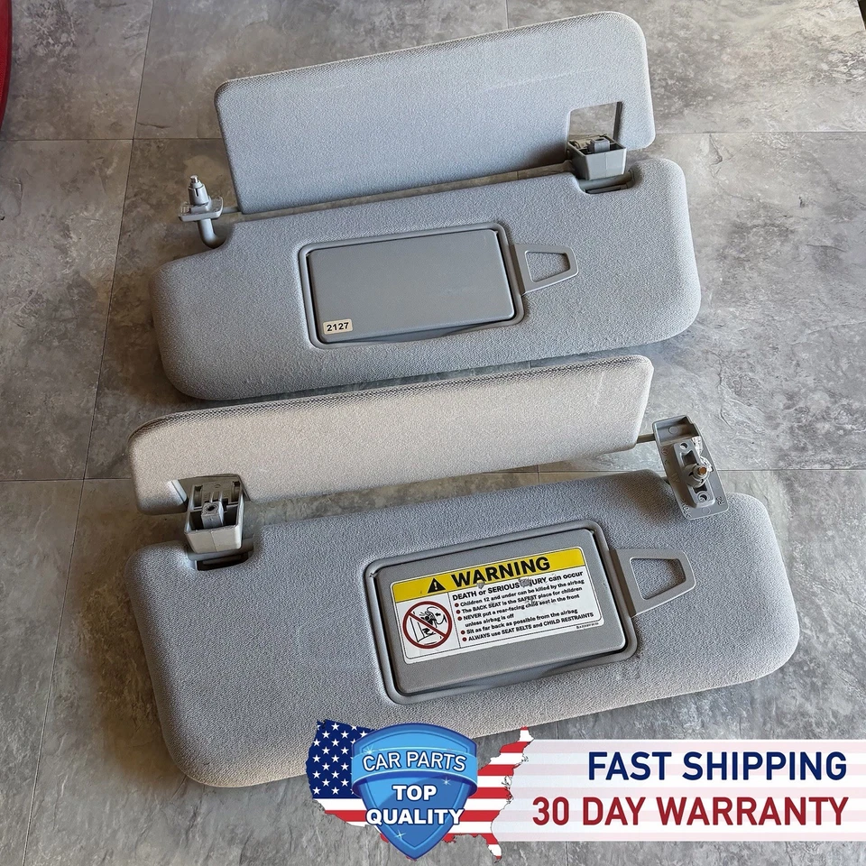 Juego de parasol 2003-2009 Mercedes E320 E350 E500 E550 E55 E63 AMG gris oscuro OEM Foto 1 de 4