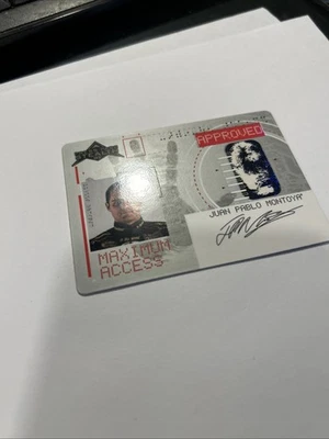 2007 Press Pass Stealth - Maximum Access Juan Pablo Montoya #MA20 NM+ - Image 1 of 4