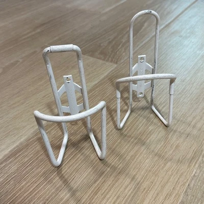 Juego de jaula para botella de agua Jim Blackburn vintage bicicleta de carretera MTB aleación blanca A1 Foto 1 de 4