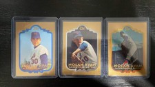 1992 Bleachers 23KT NOLAN RYAN Gold Set of 3, /10,000 HOF RARE GOLD CARDS MINT