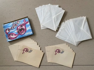 Kinder Briefpapier Fisch DDR * TOP! - Bild 1 von 2
