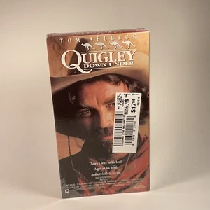 Quigley Down Under (VHS, 1990) Tom Selleck New & Sealed - Picture 1 of 4