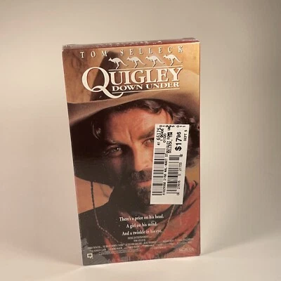 Quigley Down Under (VHS, 1990) Tom Selleck New & Sealed - Image 1 of 4