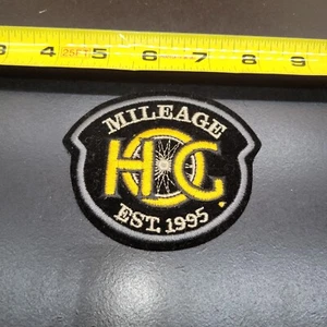 NEW Harley Davidson Mileage Patch EST 1995 HOG Miles Motorcycle Owners Group - Picture 1 of 2