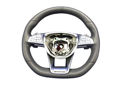 Mercedes S63 AMG 2014-2017 volante delantero izquierdo conductor inferior plano sin calefacción Foto 1 de 4