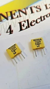 FKC2-1500PF-100V-2.5%      Pack of 2    WIMA Polycarb    5mil     - Picture 1 of 1