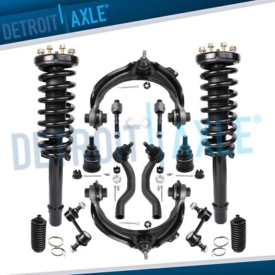 14pc Front Strut Control Arm Tie Rod Sway Bar Kit for 2003-07 Honda Accord 2.4L - Image 1 of 4