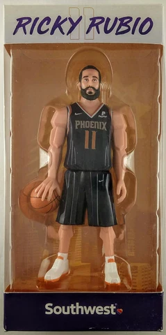 Ricky Rubio Phoenix Suns Action Figure - Southwest Superhero Day - 5.5” New Cover