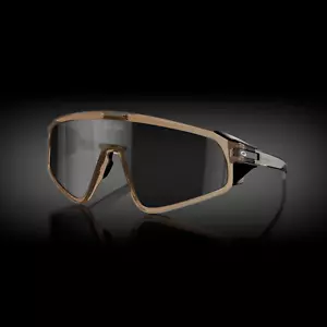 Oakley LATCH PANEL D LILLARD Sunglasses OO9404-0735 Sepia Frame W/ PRIZM Black - Picture 1 of 5