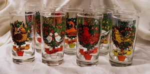 Zwölf Tage Weihnachten 1. - 12. Indiana Glasbecher - IHRE WAHL - Bild 1 von 37