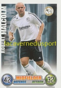 108 ROBERT MALCOLM # DERBY COUNTY TOPPS PREMIER LEAGUE 2007 2008 MATCH ATTAX - Picture 1 of 1