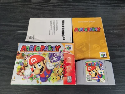 Mario Party N64 Completo En Caja CIB Gran Forma Nintendo 64 Foto 1 de 4