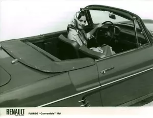 Pressefoto altes Auto PKW Renault Florida Cabrio 1961 - Bild 1 von 1