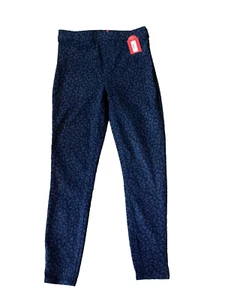 SPANX Ankle Jean-ish Leggings, Denim Leopard, M, NWT - Picture 1 of 4