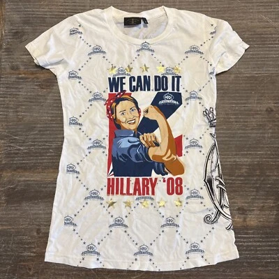 Hillary Clinton 2008 We Can Do It Tshirt Medium. New. - Изображение 1 из 3