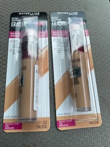 2 X MAYBELLINE INSTANT AGE REWIND CONCEALER/ERASER(130 NUDE) (BNISP) - Bild 1 von 2