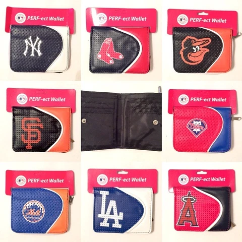 Officially Licensed Perf-ect Perfect Snap Zipper Close BiFold Wallet Cover