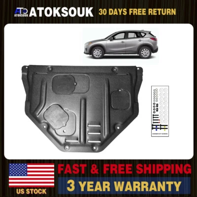 Protector contra salpicaduras del motor delantero para Mazda CX-5 2014-2020 Foto 1 de 4