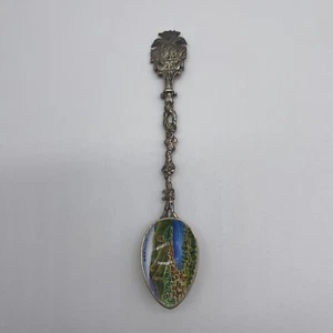 Vintage Collectible Souvenir Rapallo Spoon 80 Percent Silver - Picture 1 of 5
