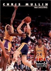 1992 SkyBox USA #62 Chris Mullin Golden State Warriors - Bild 1 von 2
