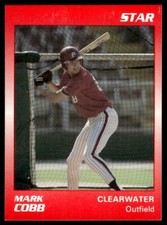 1989 Star Mark Cobb Clearwater Phillies #11