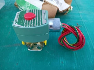 ASCO Red-Hat 8262G212 1/4" NPT 120VAC Brass 2-Way Solenoid Valve - Picture 1 of 5