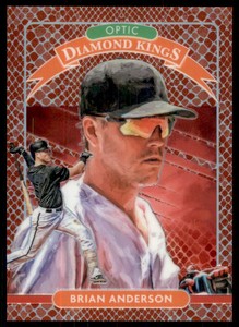 2020 Donruss Optic Red Dragon #6 Brian Anderson DK /88