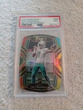 2020 Panini Select Tie-Dye Prizm Club Level Die-Cut Tua Tagovailoa RC /25 PSA 9