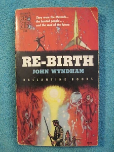 RE-BIRTH by John Wyndham used paperback Science Fiction Ballantine Books - Picture 1 of 2