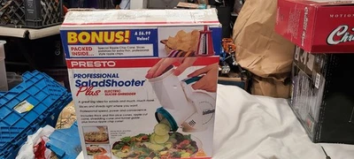 Trituradora eléctrica profesional Presto Pro SaladShooter Plus 1994 extra Foto 1 de 4